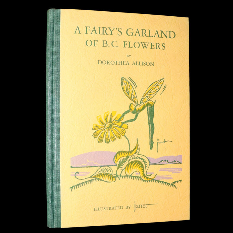 1940 Scarce 1stED Book - A Fairy's Garland of B. C. Flowers by Dorothea Allison