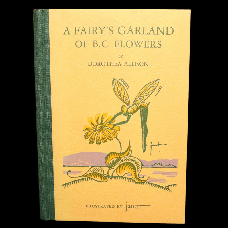 1940 Scarce 1stED Book - A Fairy's Garland of B. C. Flowers by Dorothea Allison