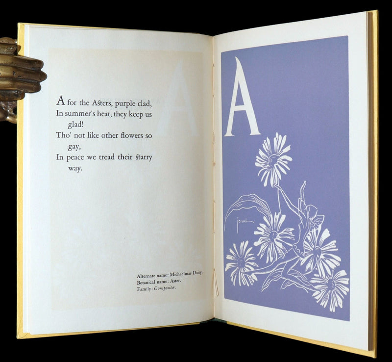 1940 Scarce 1stED Book - A Fairy's Garland of B. C. Flowers by Dorothea Allison