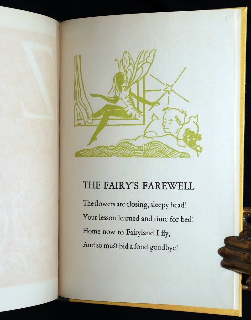 1940 Scarce 1stED Book - A Fairy's Garland of B. C. Flowers by Dorothea Allison