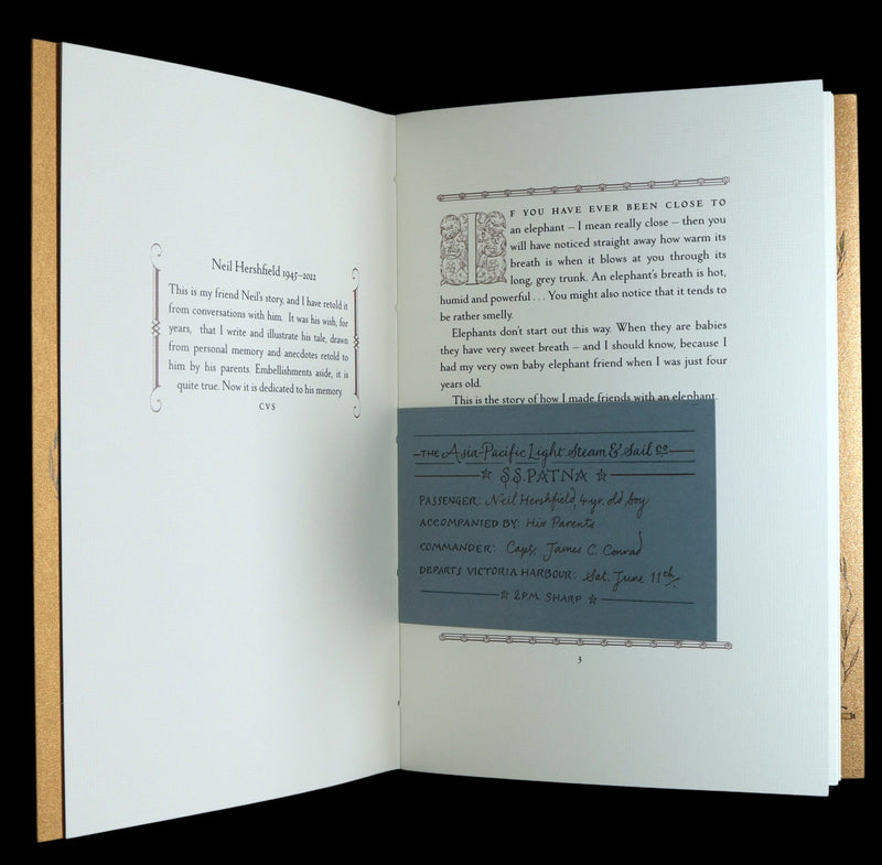 2025 Rare Book by van Sandwyk - Fah-nama-nama-nama-lah, A Tale of One Elephant