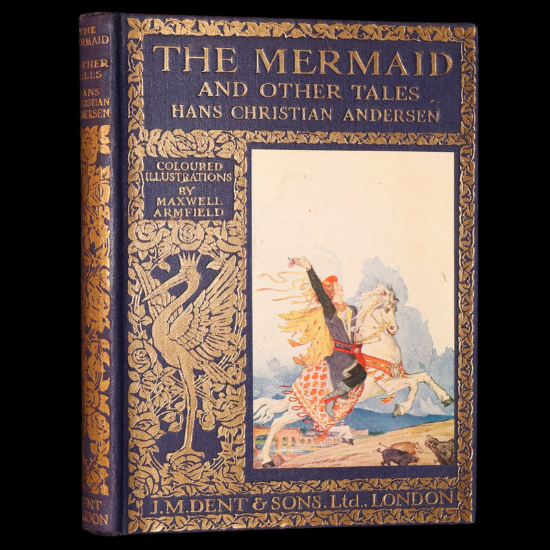 1920 Rare Book with Dust Jacket - The Mermaid and Other Fairy Tales, Illustrated