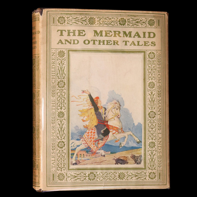 1920 Rare Book with Dust Jacket - The Mermaid and Other Fairy Tales, Illustrated