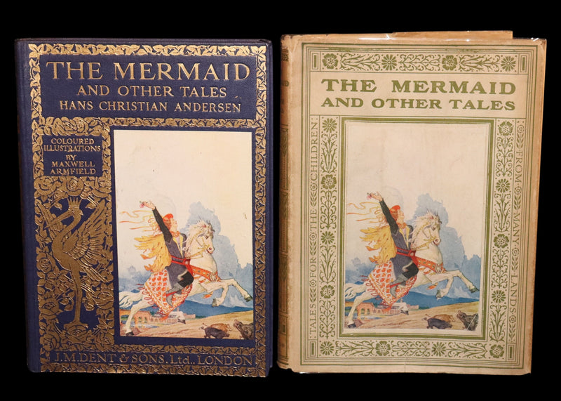 1920 Rare Book with Dust Jacket - The Mermaid and Other Fairy Tales, Illustrated