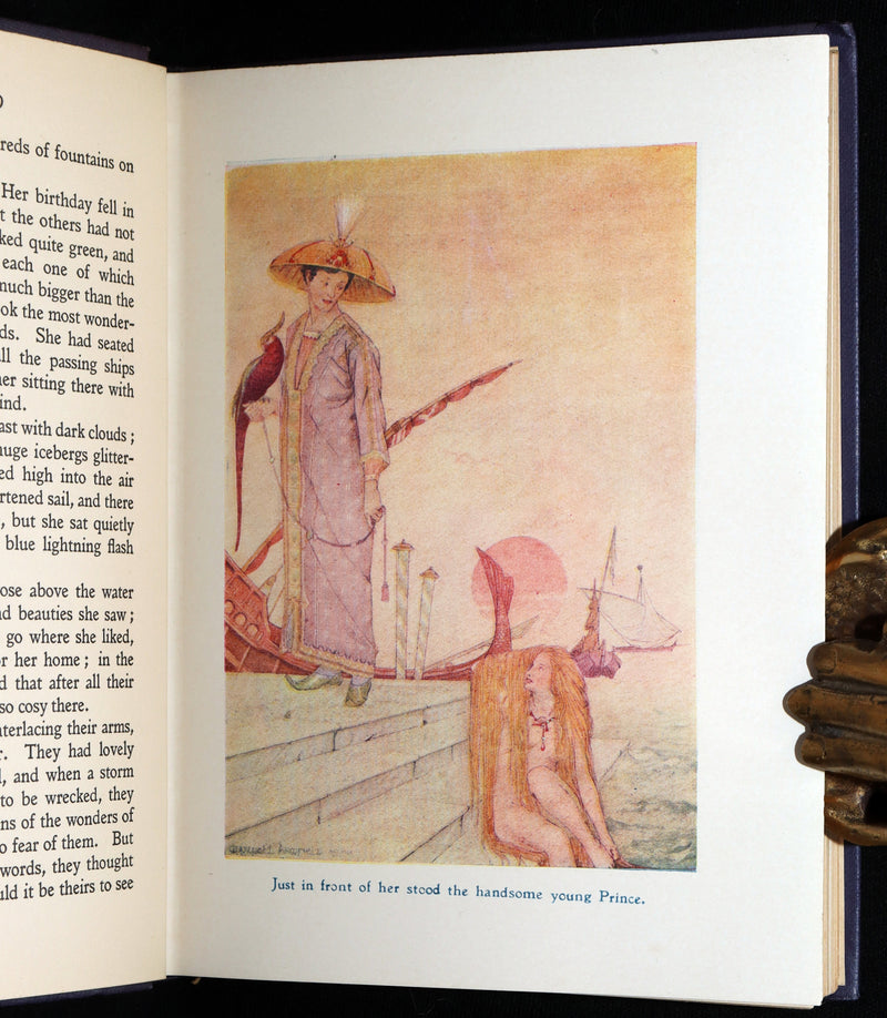 1920 Rare Book with Dust Jacket - The Mermaid and Other Fairy Tales, Illustrated
