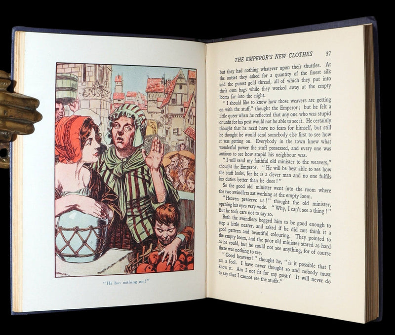 1920 Rare Book with Dust Jacket - The Mermaid and Other Fairy Tales, Illustrated