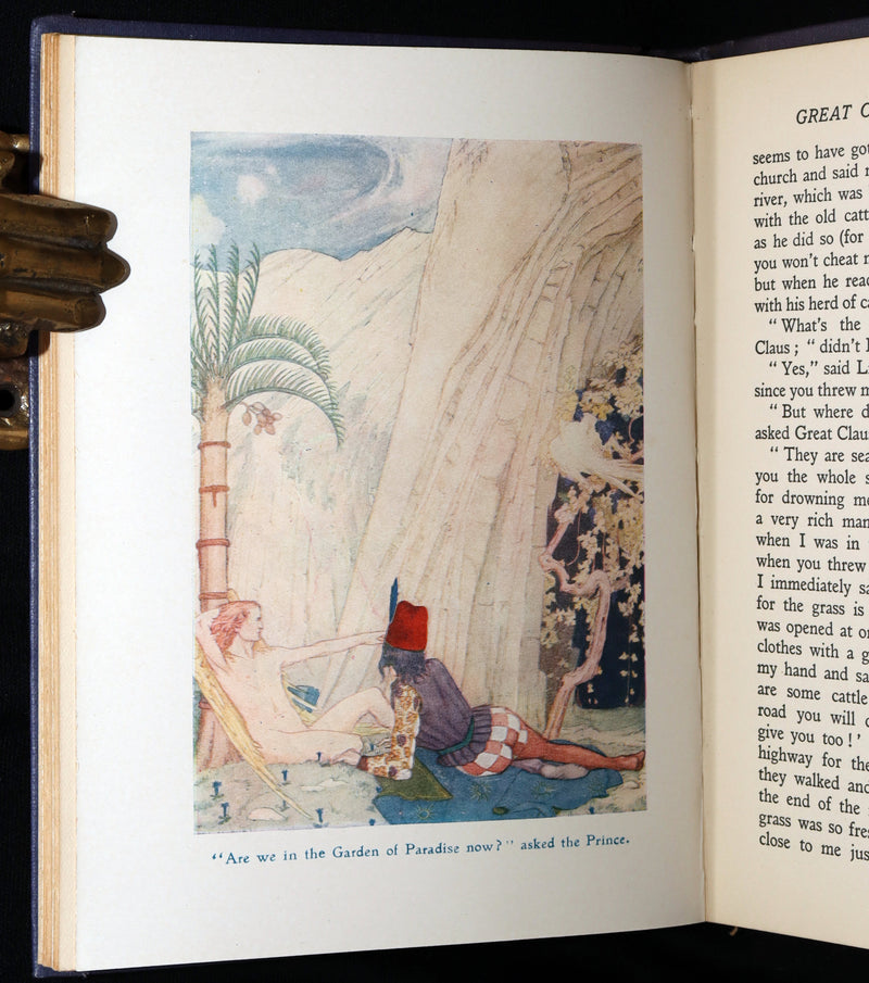 1920 Rare Book with Dust Jacket - The Mermaid and Other Fairy Tales, Illustrated