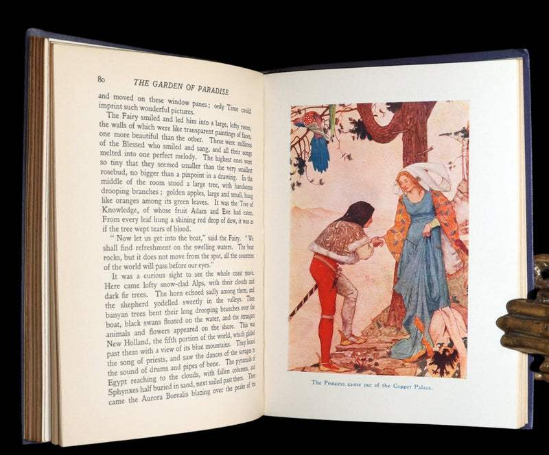 1920 Rare Book with Dust Jacket - The Mermaid and Other Fairy Tales, Illustrated