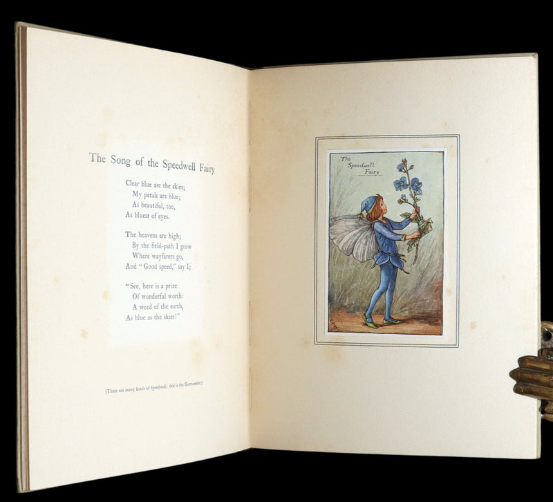 1930 First Edition- Flower Songs of the Seasons by Cicely Mary Barker with Music