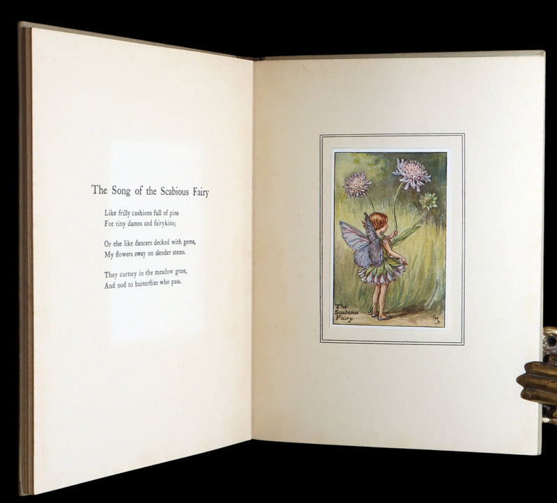 1930 First Edition- Flower Songs of the Seasons by Cicely Mary Barker with Music