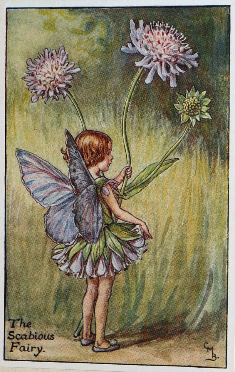 1930 First Edition- Flower Songs of the Seasons by Cicely Mary Barker with Music