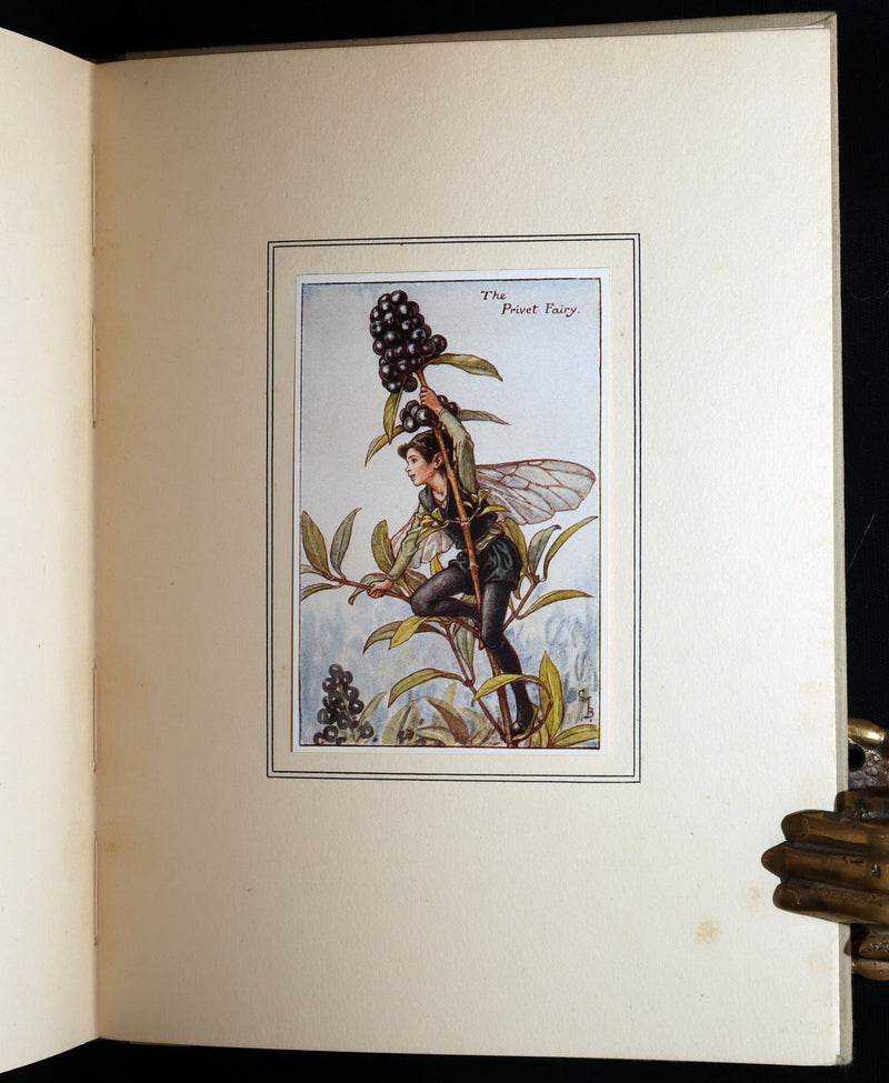 1930 First Edition- Flower Songs of the Seasons by Cicely Mary Barker with Music