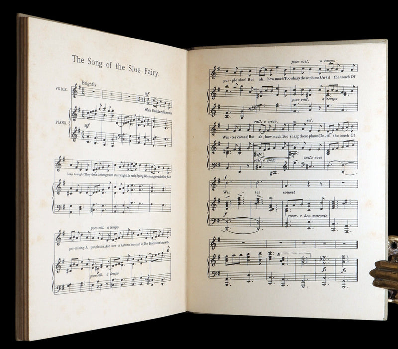 1930 First Edition- Flower Songs of the Seasons by Cicely Mary Barker with Music