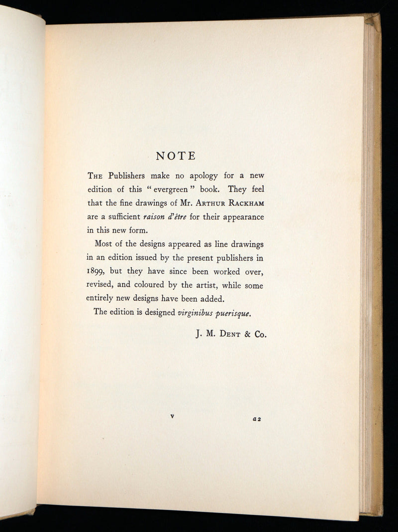 1909 First Edition - Gulliver’s Travels colour-illustrated by Arthur Rackham