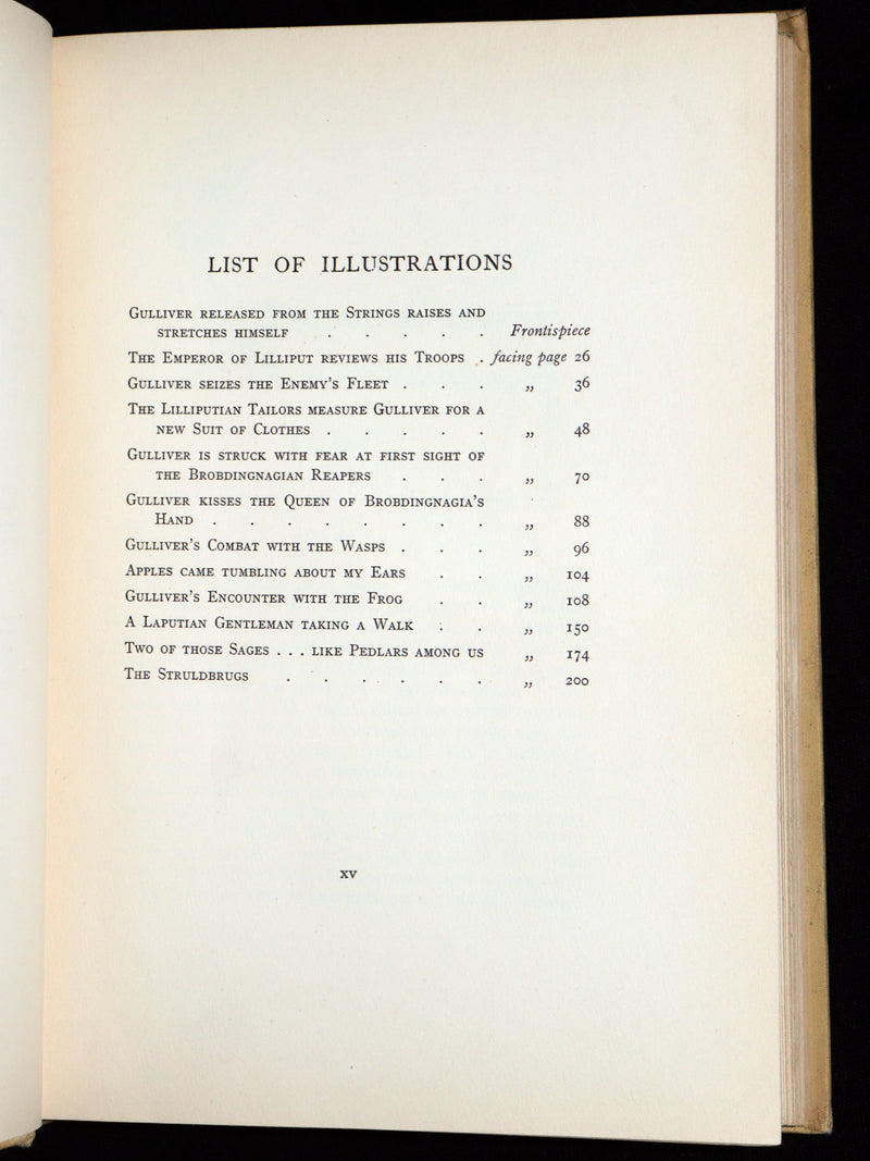 1909 First Edition - Gulliver’s Travels colour-illustrated by Arthur Rackham