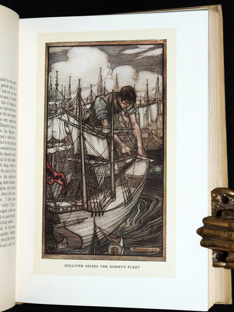 1909 First Edition - Gulliver’s Travels colour-illustrated by Arthur Rackham