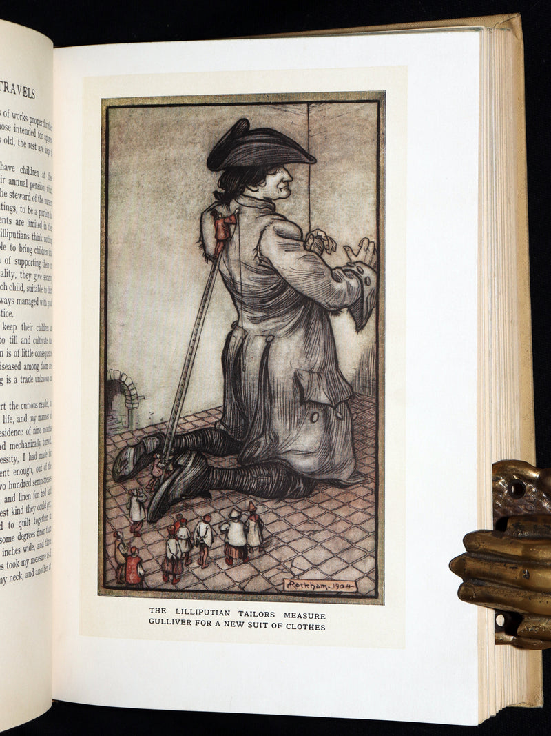 1909 First Edition - Gulliver’s Travels colour-illustrated by Arthur Rackham