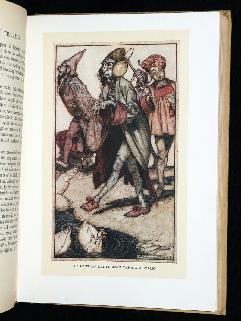 1909 First Edition - Gulliver’s Travels colour-illustrated by Arthur Rackham