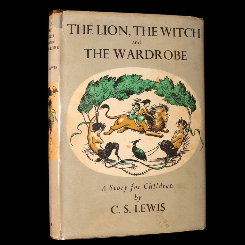 1958 1stED 4th printing - Narnia: The Lion, The Witch and The Wardrobe, CS Lewis