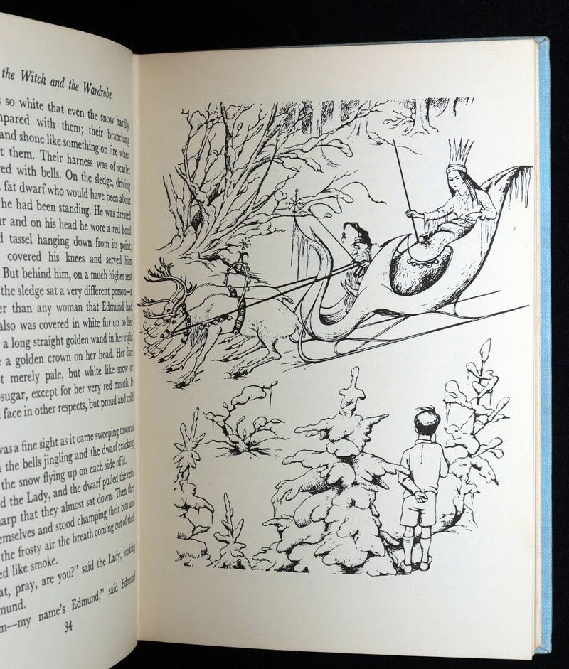 1958 1stED 4th printing - Narnia: The Lion, The Witch and The Wardrobe, CS Lewis