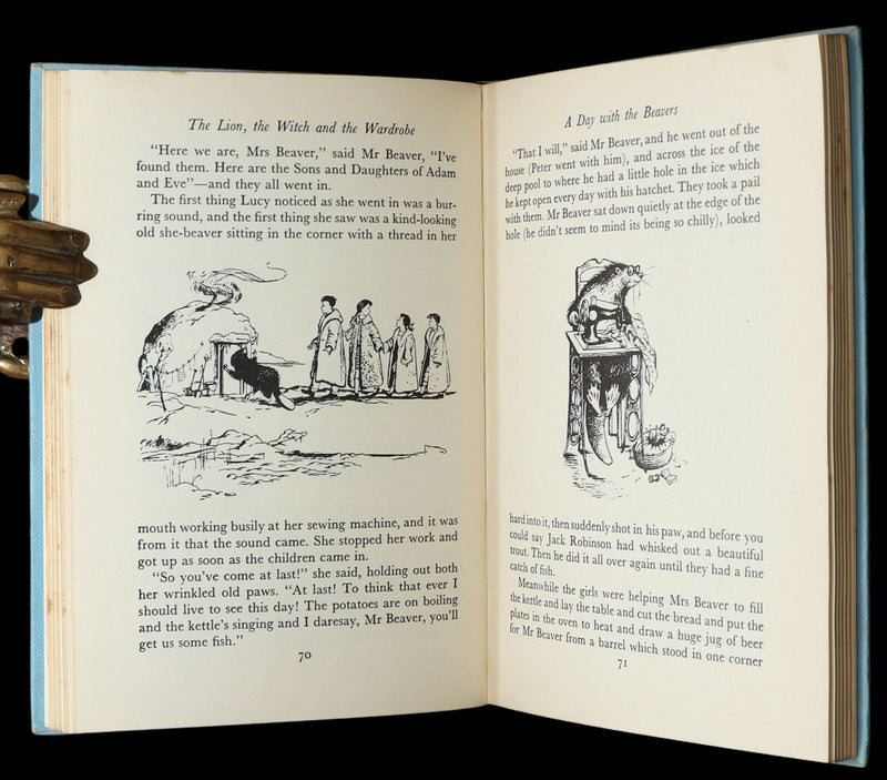 1958 1stED 4th printing - Narnia: The Lion, The Witch and The Wardrobe, CS Lewis
