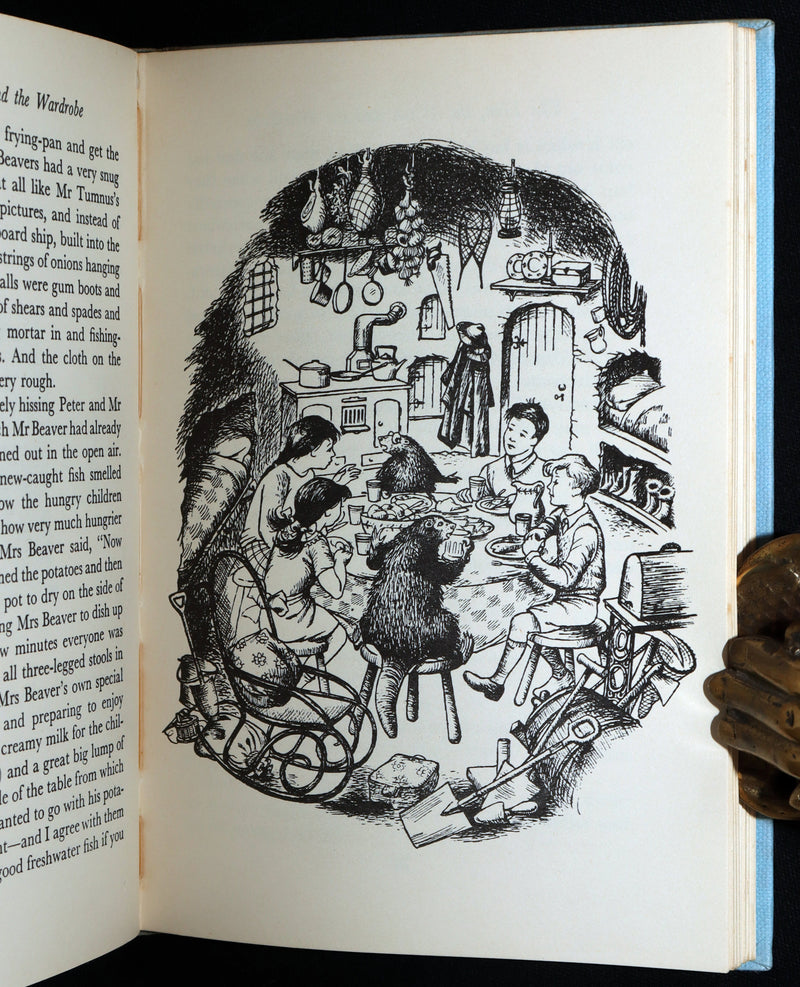 1958 1stED 4th printing - Narnia: The Lion, The Witch and The Wardrobe, CS Lewis