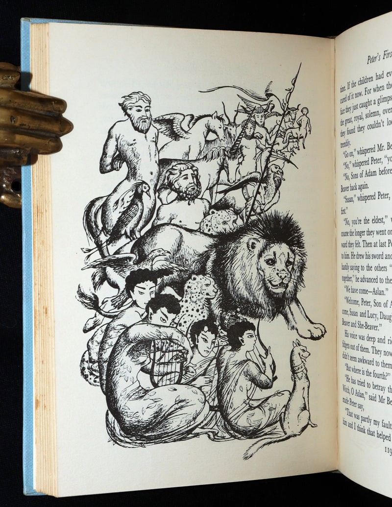 1958 1stED 4th printing - Narnia: The Lion, The Witch and The Wardrobe, CS Lewis