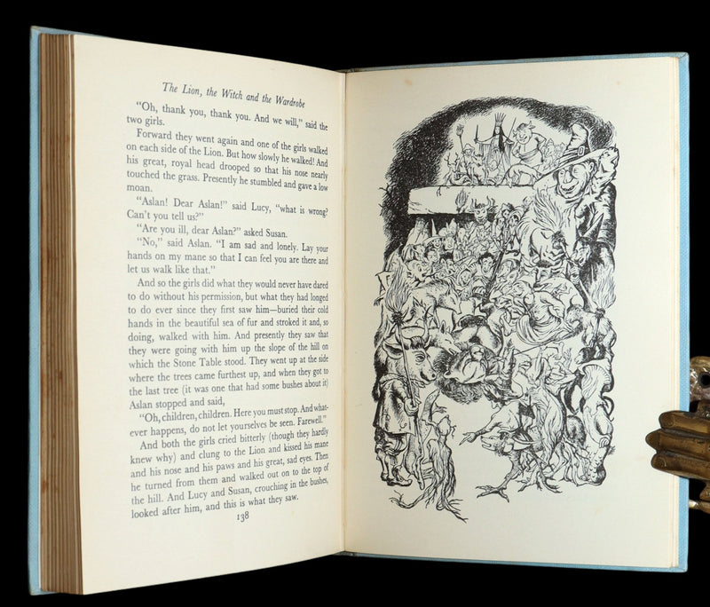 1958 1stED 4th printing - Narnia: The Lion, The Witch and The Wardrobe, CS Lewis