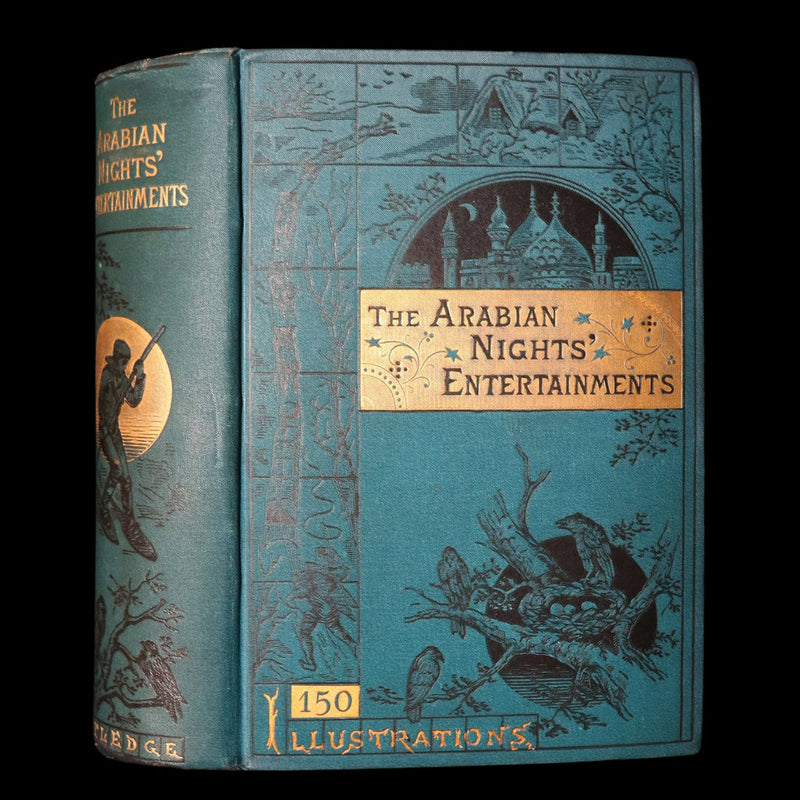 1877 Rare Book - The Arabian Nights Illustrated by Thomas B. Dalziel