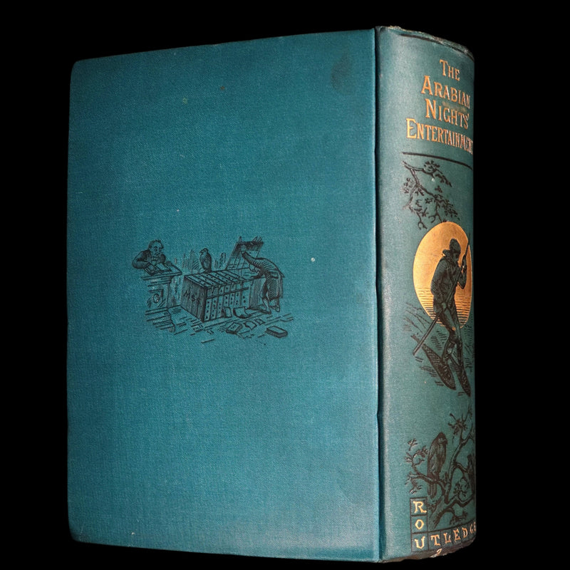 1877 Rare Book - The Arabian Nights Illustrated by Thomas B. Dalziel