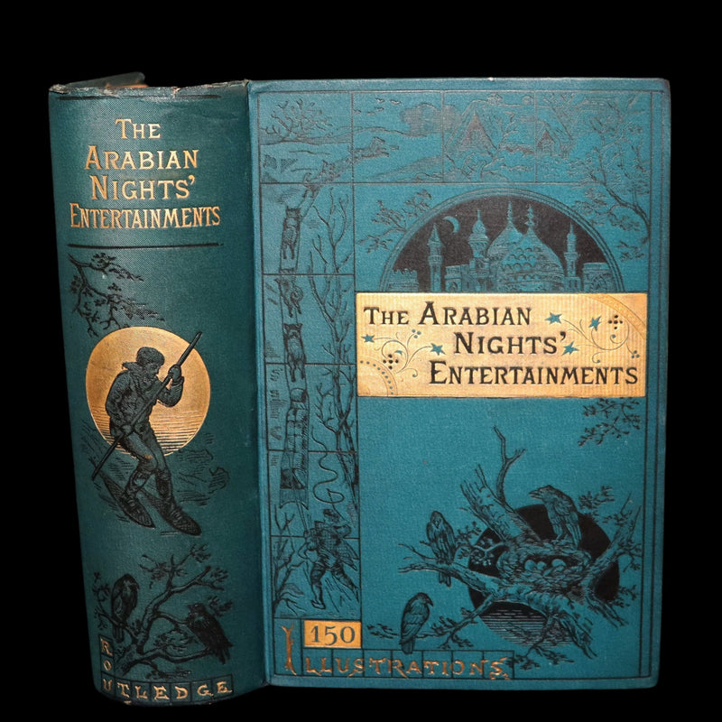 1877 Rare Book - The Arabian Nights Illustrated by Thomas B. Dalziel