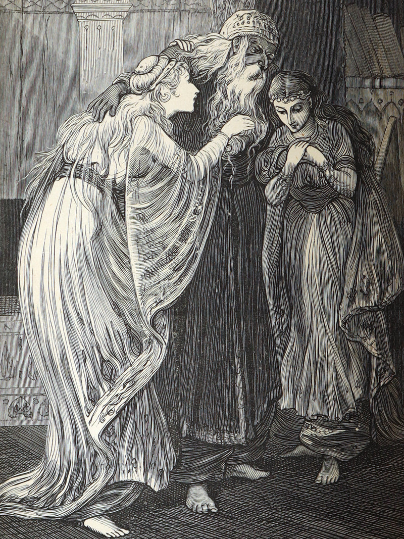 1877 Rare Book - The Arabian Nights Illustrated by Thomas B. Dalziel