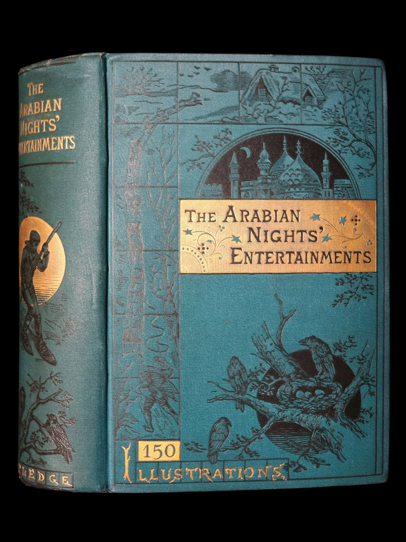 1877 Rare Book - The Arabian Nights Illustrated by Thomas B. Dalziel