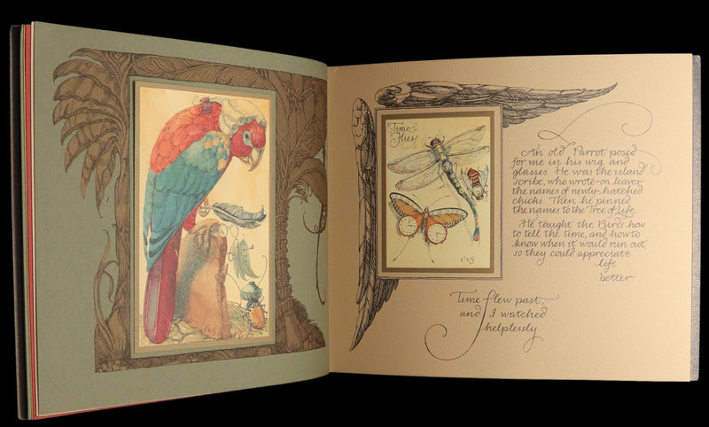 2005 Charles van Sandwyk First Edition - Sketches from the Dream Island of Birds