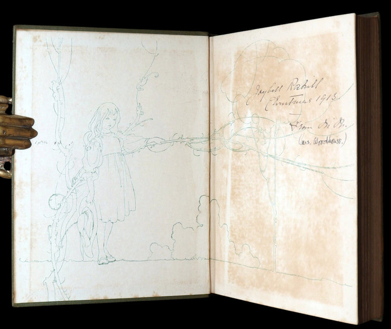 1914 Rare Book - The Secret Garden by Frances H. Burnett and Charles Robinson