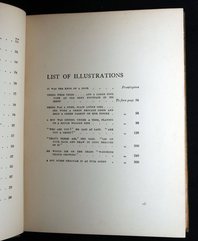 1914 Rare Book - The Secret Garden by Frances H. Burnett and Charles Robinson