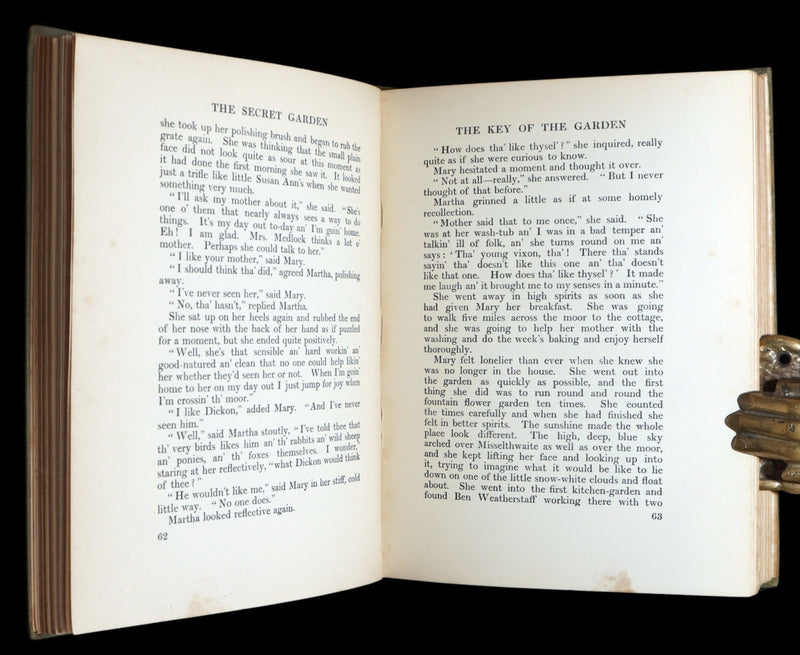 1914 Rare Book - The Secret Garden by Frances H. Burnett and Charles Robinson