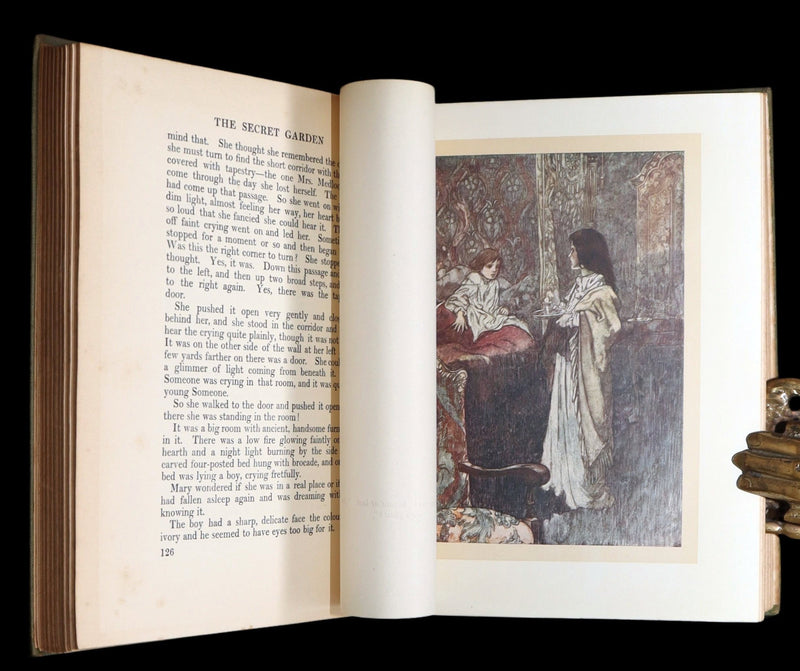 1914 Rare Book - The Secret Garden by Frances H. Burnett and Charles Robinson