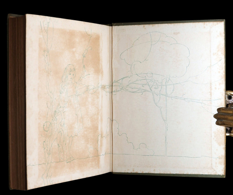 1914 Rare Book - The Secret Garden by Frances H. Burnett and Charles Robinson
