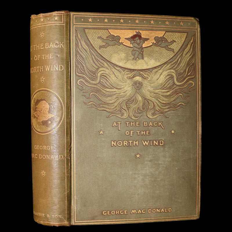 1890 Rare Book - At the Back of the North Wind: Eleanor Farjeon’s Childhood Copy