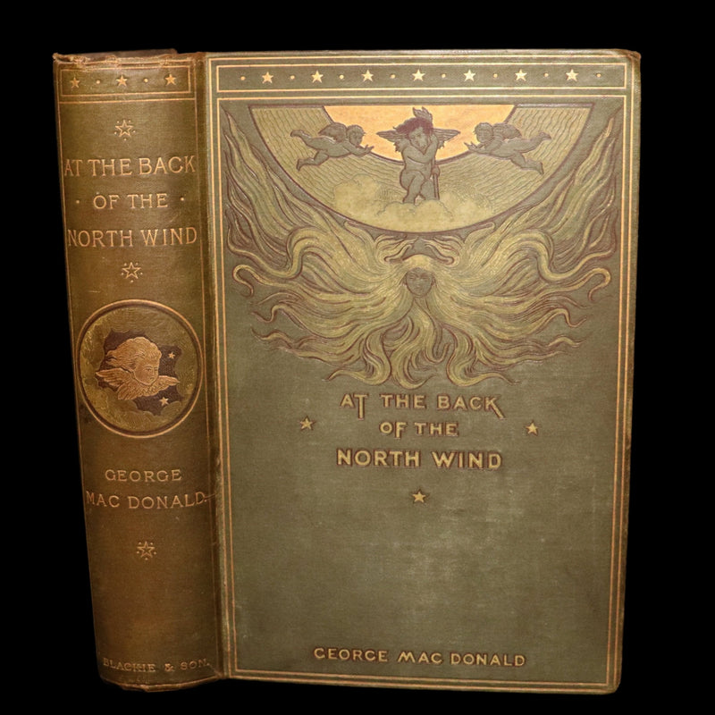 1890 Rare Book - At the Back of the North Wind: Eleanor Farjeon’s Childhood Copy
