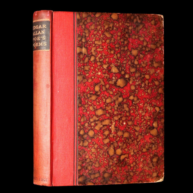 1887 Rare Book - Poems by Edgar Allan Poe, The Raven, Lenore, Ulalume