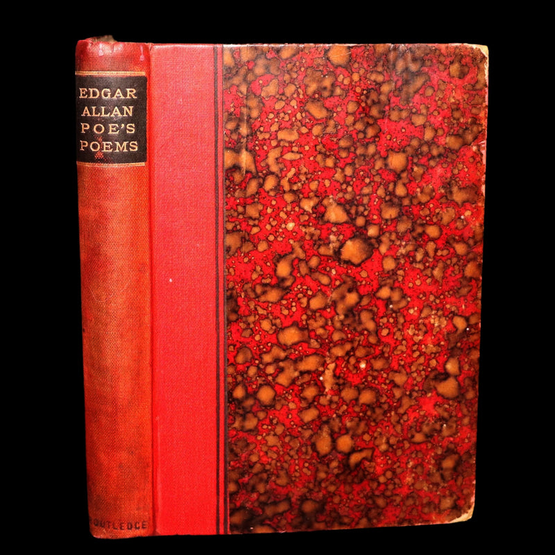 1887 Rare Book - Poems by Edgar Allan Poe, The Raven, Lenore, Ulalume