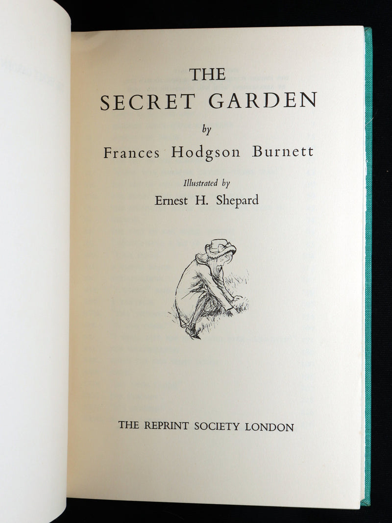 1956 First Illustrated Edition by Shepard - The Secret Garden by F.H. Burnett