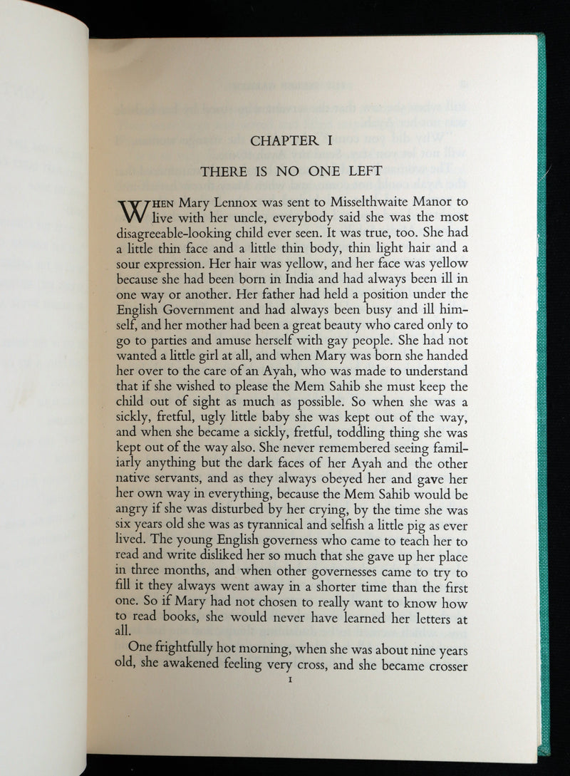 1956 First Illustrated Edition by Shepard - The Secret Garden by F.H. Burnett