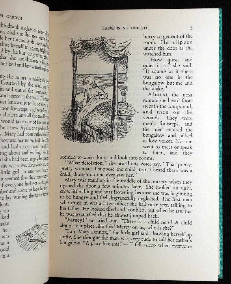 1956 First Illustrated Edition by Shepard - The Secret Garden by F.H. Burnett