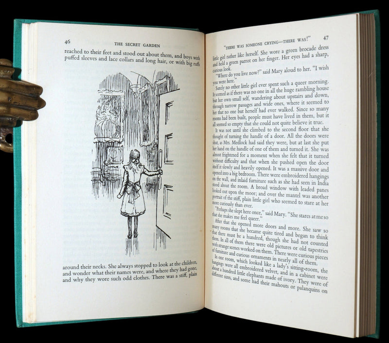 1956 First Illustrated Edition by Shepard - The Secret Garden by F.H. Burnett