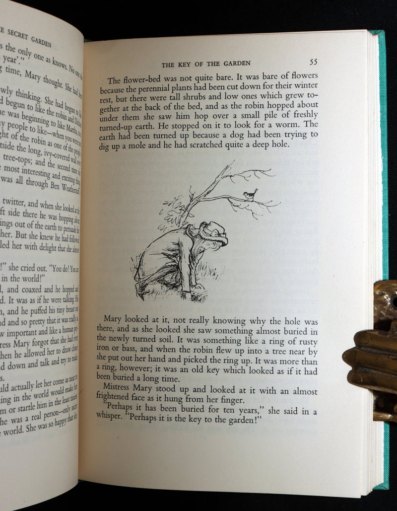 1956 First Illustrated Edition by Shepard - The Secret Garden by F.H. Burnett