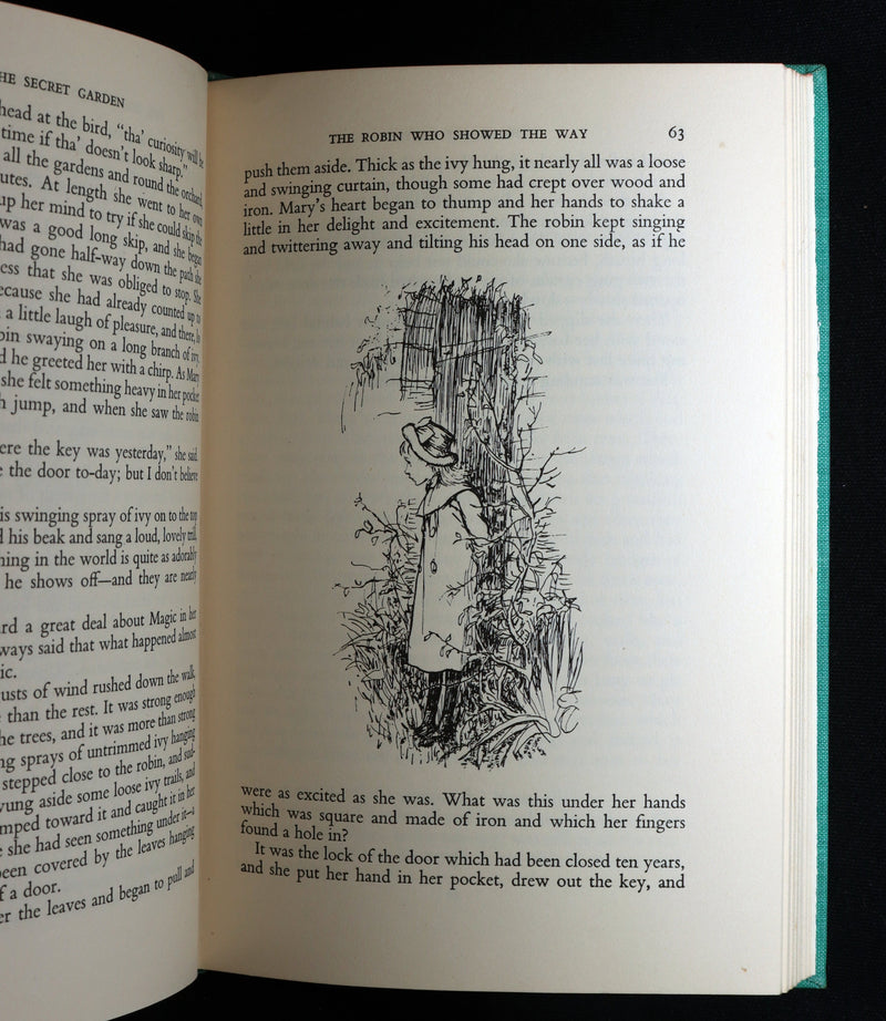 1956 First Illustrated Edition by Shepard - The Secret Garden by F.H. Burnett