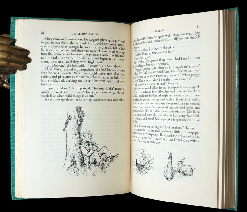 1956 First Illustrated Edition by Shepard - The Secret Garden by F.H. Burnett